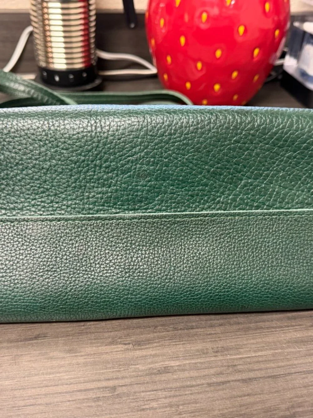 portland leather goods very gently